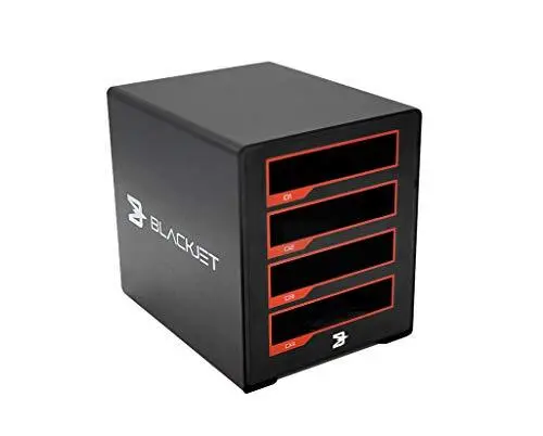 BLACKJET TX-4DS Thunderbolt 3 Cinema 4-Bay Dock System ...