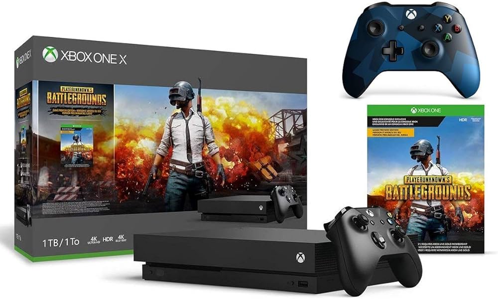 Amazon.com: Microsoft Xbox One X 1TB PlayerUnknown's Battlegroun ...