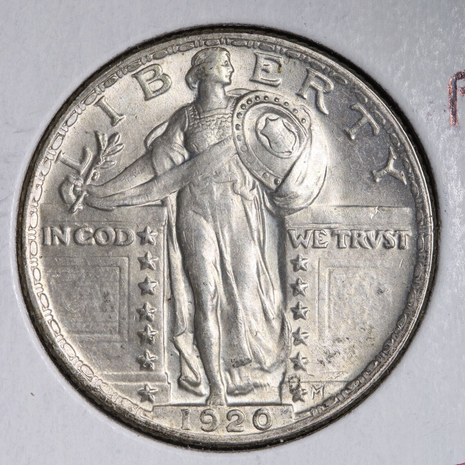 1920 Full Head Standing Liberty Quarter GEM BU *UNCIRCULATED* MS ...