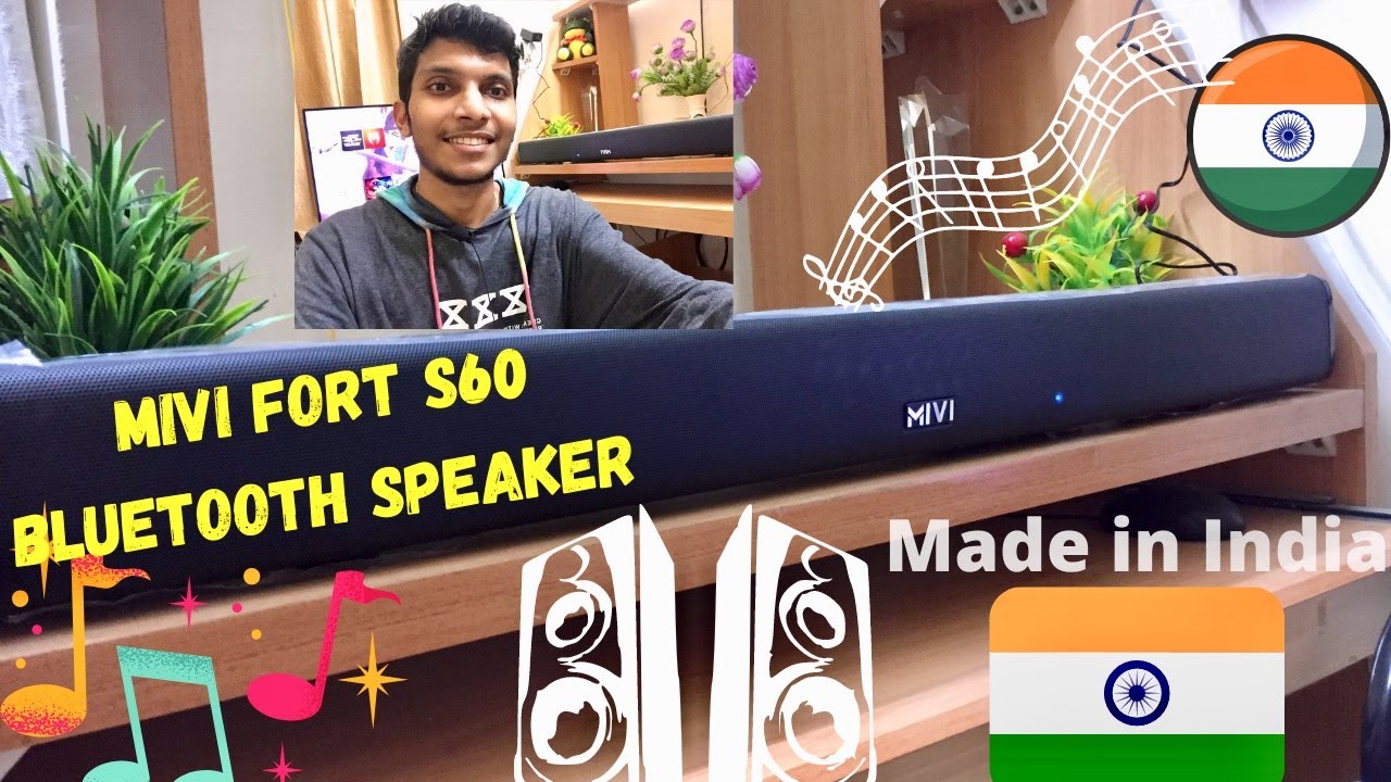 Mivi Fort S60 Soundbar Unboxing & Sound Test - YouTube