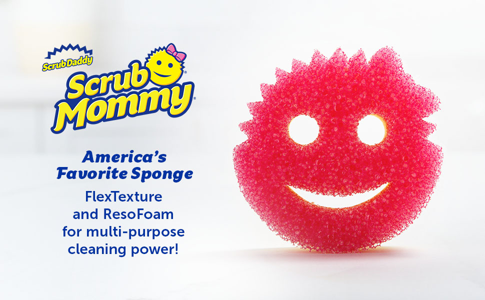 Amazon.com: Scrub Daddy Scrub Mommy - Scratch-Free Multipurpose ...