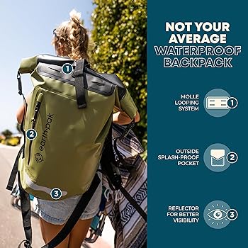 Amazon.com: Earth Pak Waterproof Backpack: 35L / 55L / 85L Heavy ...