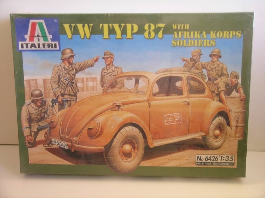 Amazon.com: Italeri German WW II VW Type 87 with Six Afrika Korps ...