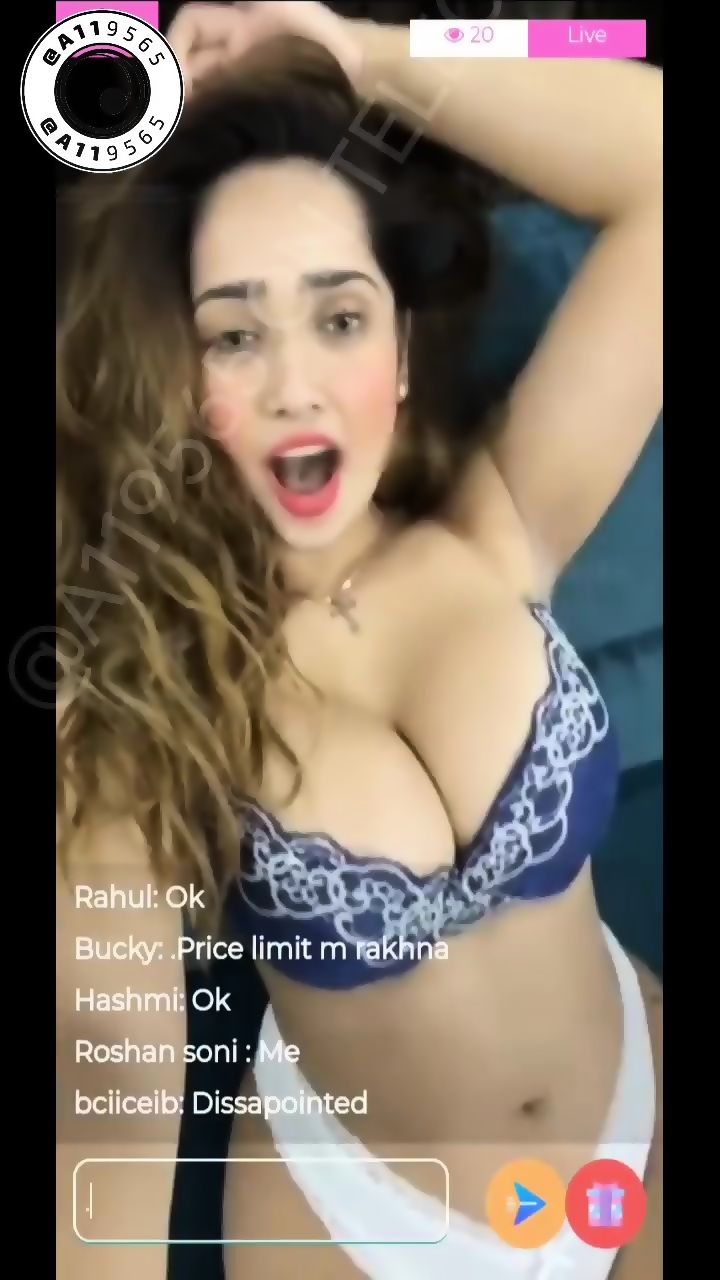 Most Demanding Model Aditi Mistry Latest Blue Bikini Live - EPORNER