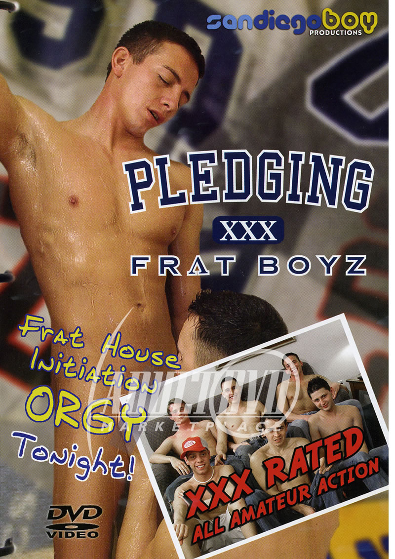 Pledging Frat Boyz - DVD - San Diego Boy