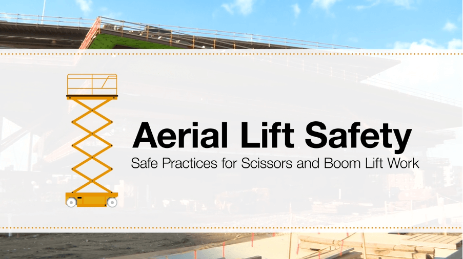 UPDATED Inspection Section for Aerial Lift Safety Training Video ...