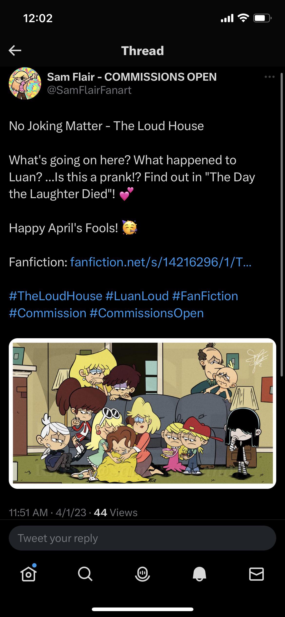 This April Fools Day I Choose to Explore Luan's Human Side in my ...