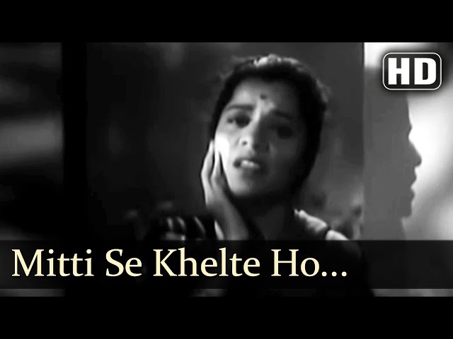 Mitti Se Khelte Ho Bar-Bar Kisliye - Patita Songs - Dev Anand ...