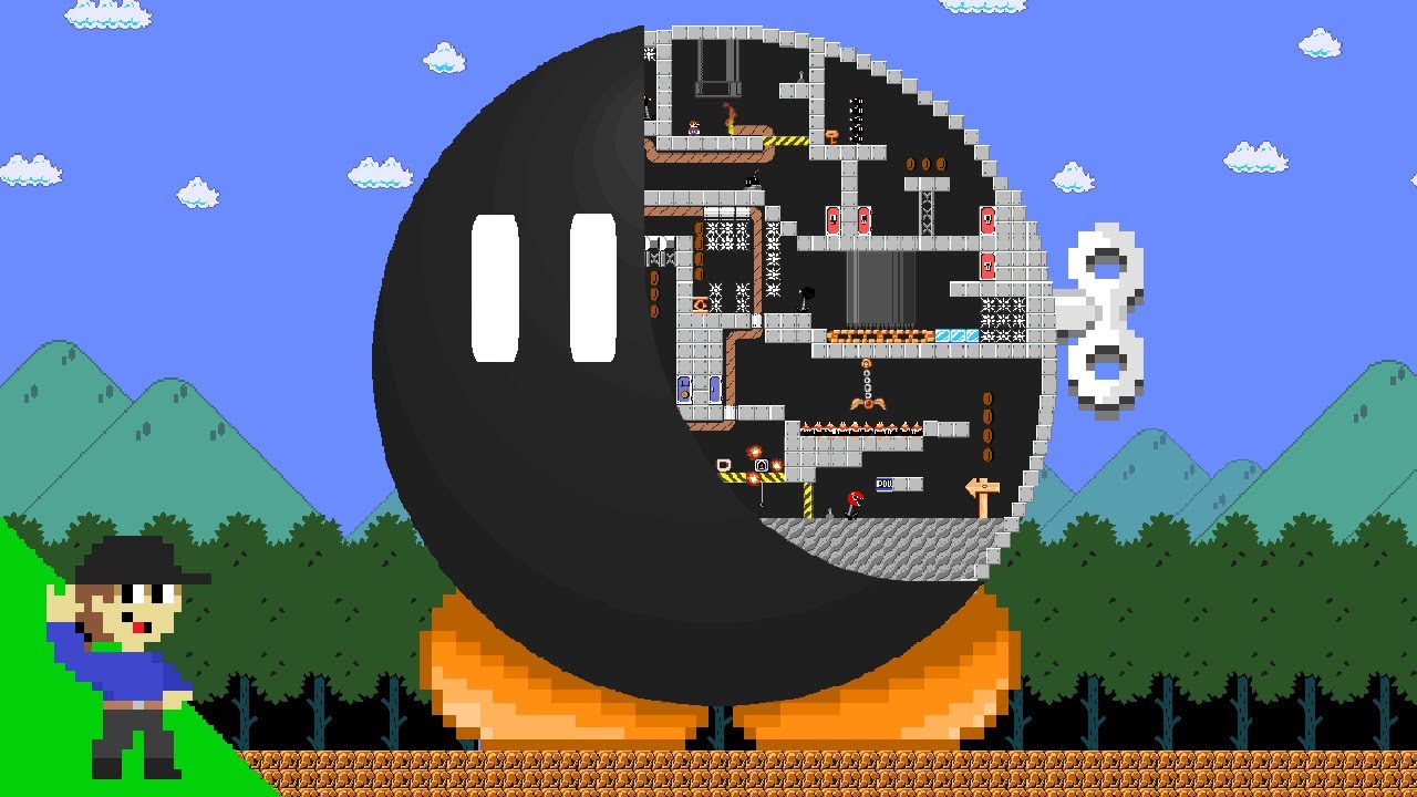 Level UP: Mario vs the Giant Bob-omb Maze - YouTube