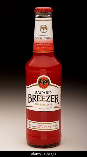 Bacardi breezer bottle hi-res stock photography and images - Alamy