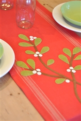 Vintage Mistletoe Table Runner Kit