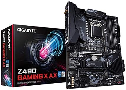 Amazon.com: Gigabyte Z490 Gaming X AX (LGA 1200/Intel/Z490/ATX ...