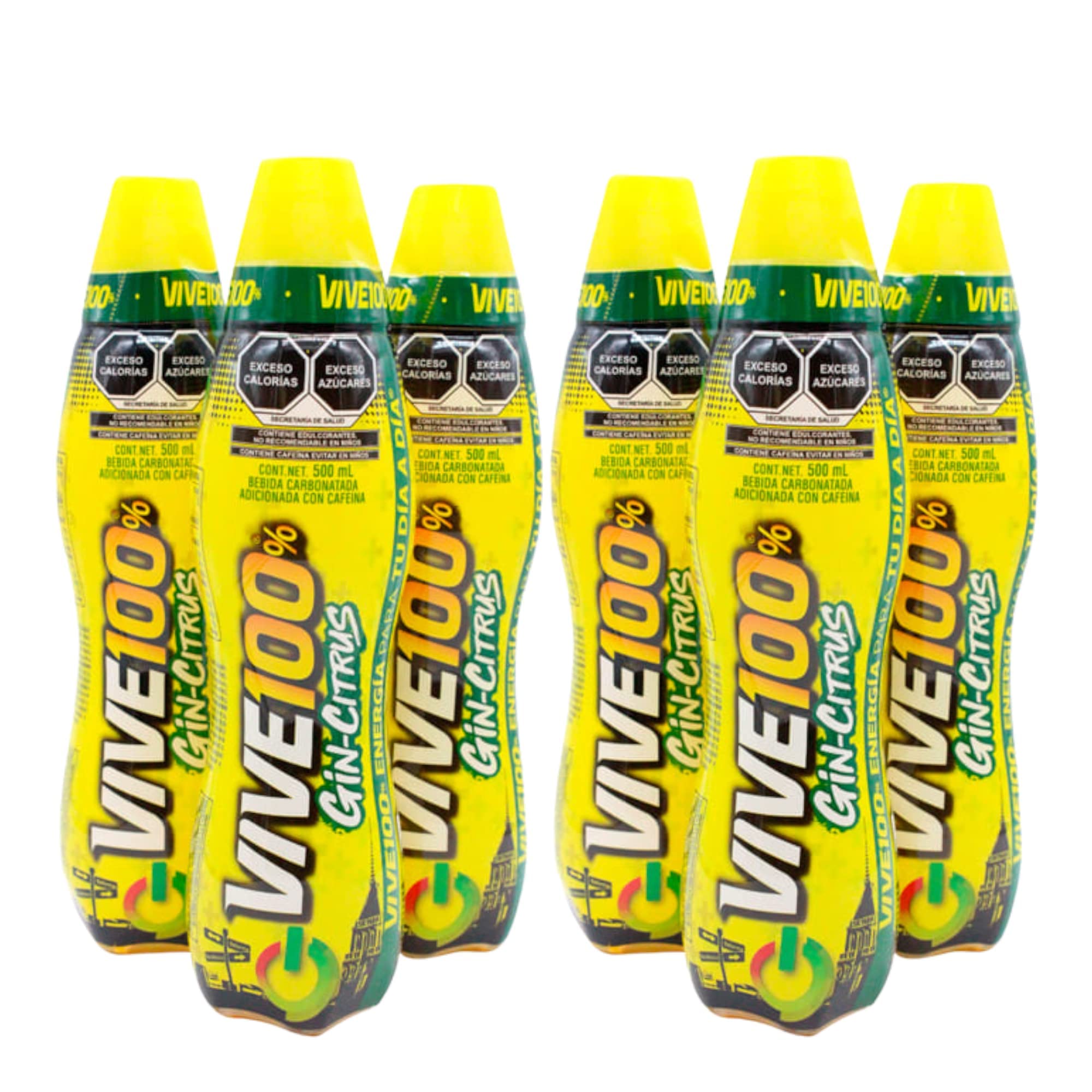 Amazon.com : Vive 100% - (6 Pack) 16.9 fl oz - Made In Mexico (Gin ...