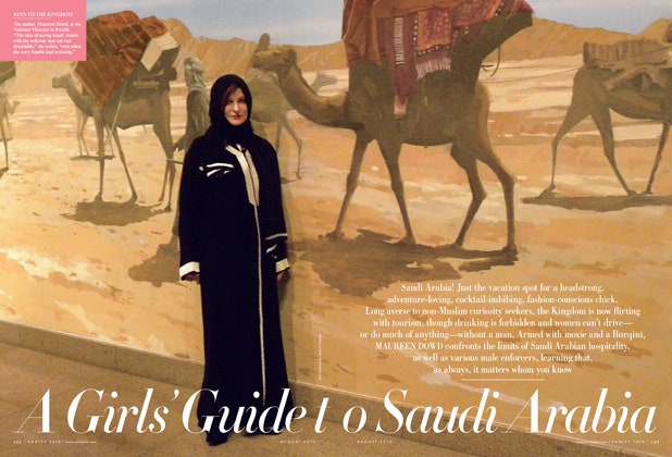 A Girls' Guide to Saudi Arabia | Vanity Fair