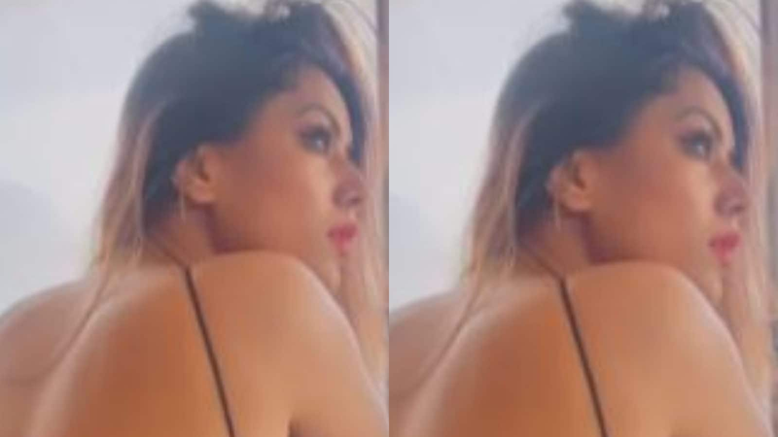 Nia Sharma Replies to Trolls with Another Sexy Backless Video - News18