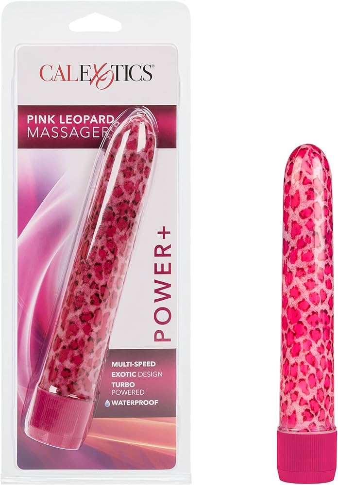 Amazon.com: CalExotics Houston Pink Leopard Vibrator, 6.5 ...