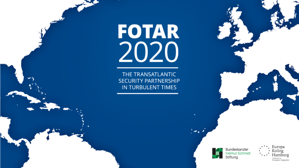 FOTAR2020 - The Transatlantic Security Partnership in Turbulent ...