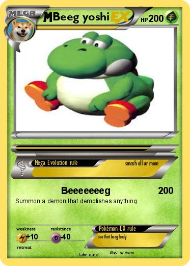 Pokemon Beeg yoshi 10