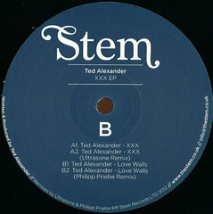 Ted Alexander - Xxx / Stem Records STR003 - Vinyl