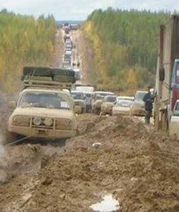 Russian Highway from Hell