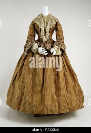 Dress. Culture: British. Date: ca. 1856. Museum: Metropolitan ...