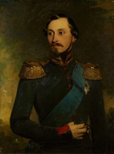 Image of Ernest II, Duke of Saxe-Coburg-Gotha, March 1848 (oil on ...