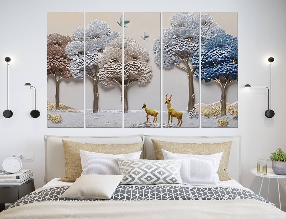 CN RETAILS Multiple Frames, Beautiful Wall art Painting for home ...