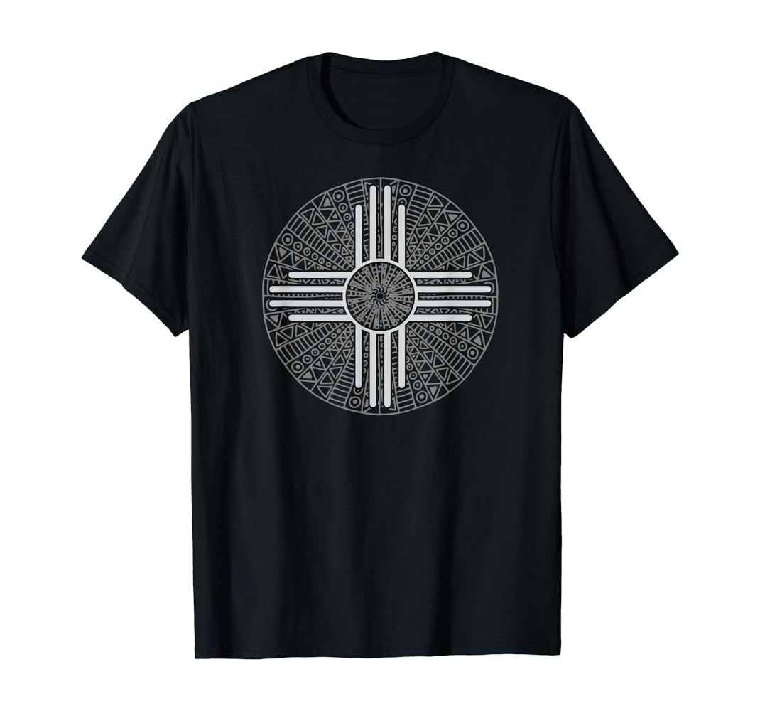 Amazon.com: New Mexico Native American Zia Symbol - Pride Mandala ...