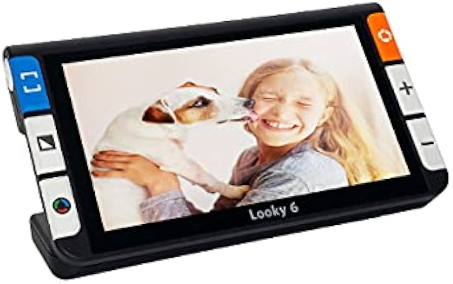 Amazon.com: Rehan Looky 6 Handheld Video Magnifier for Vision Loss ...