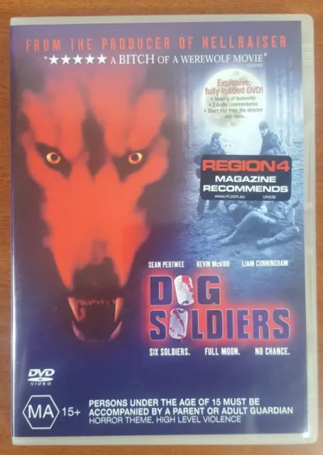 DOG SOLDIERS: CULT Horror DVD Region 4 - RARE $16.99 - PicClick AU