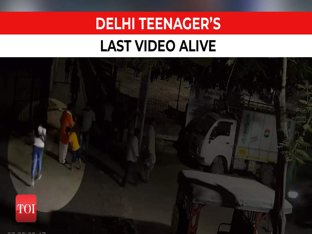 CCTV video: Delhi teenager killed by Sahil seen minutes before her ...