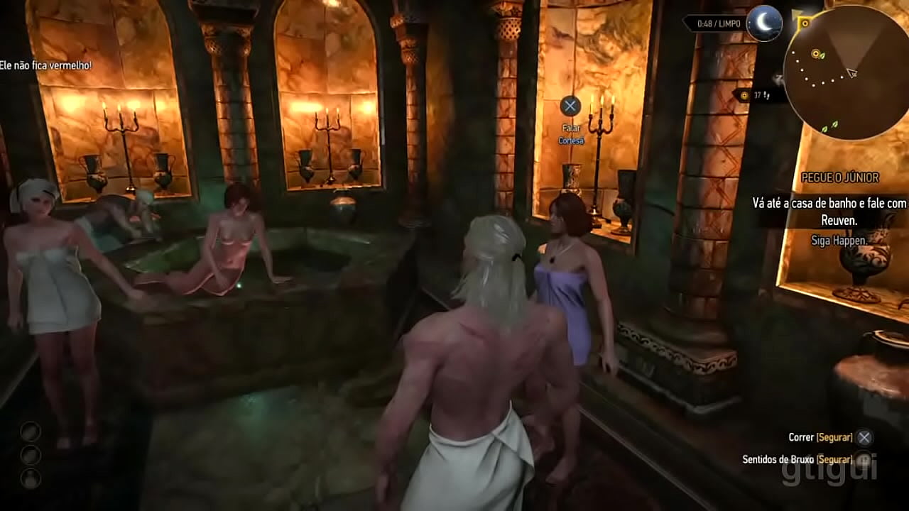 The Witcher 3: Hooker bath house. - XVIDEOS.COM