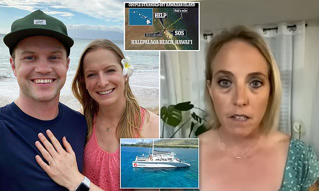 California newlyweds ABANDONED during snorkeling trip on their ...