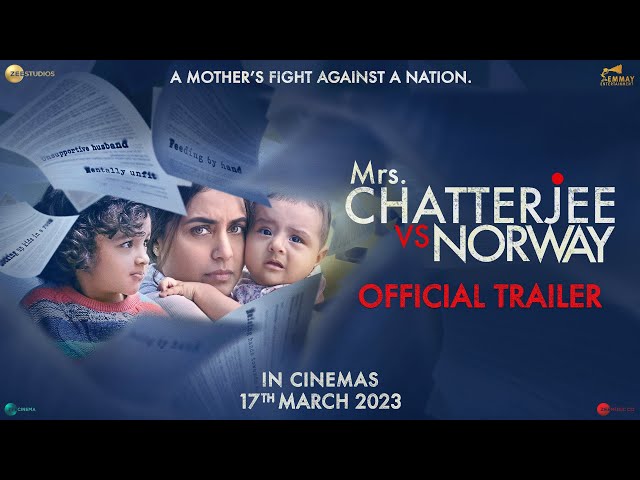 Mrs. Chatterjee Vs Norway | Official Trailer I Rani Mukerji I 17th ...