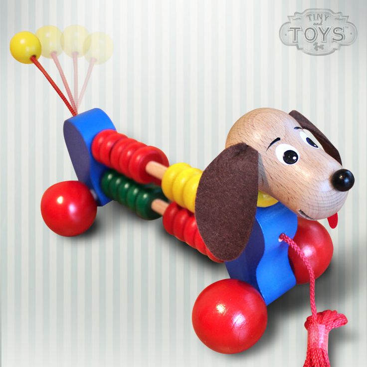 Doggie Abacus - Pull Along. Item Number# XXXXXX www.tinyandtoys ...