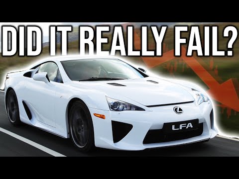 Why the Lexus LFA was NOT a Failure | Lexus LFA History - YouTube