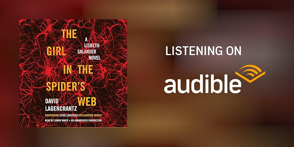 The Girl in the Spider's Web by David Lagercrantz - Audiobook ...