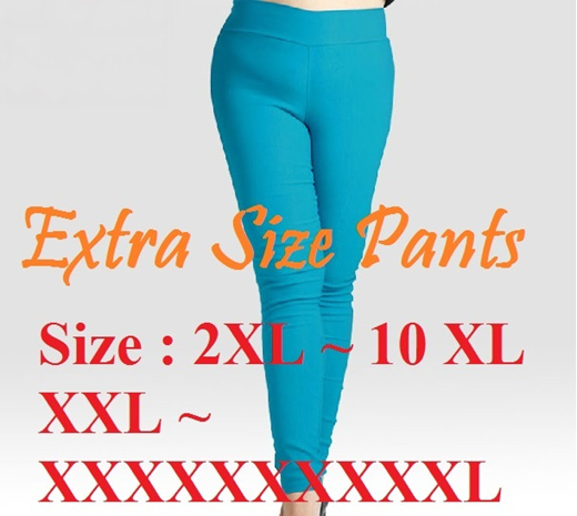 Qoo10 - Extra Sizes Pants 2XL to 10XL ( XXL to XXXXXXXXXXL ...