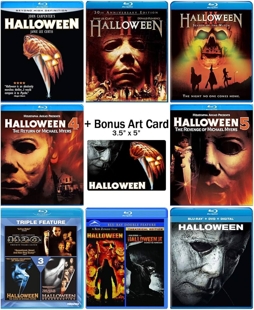 Amazon.com: Halloween: Ultimate 11 Movie Collection: Complete ...