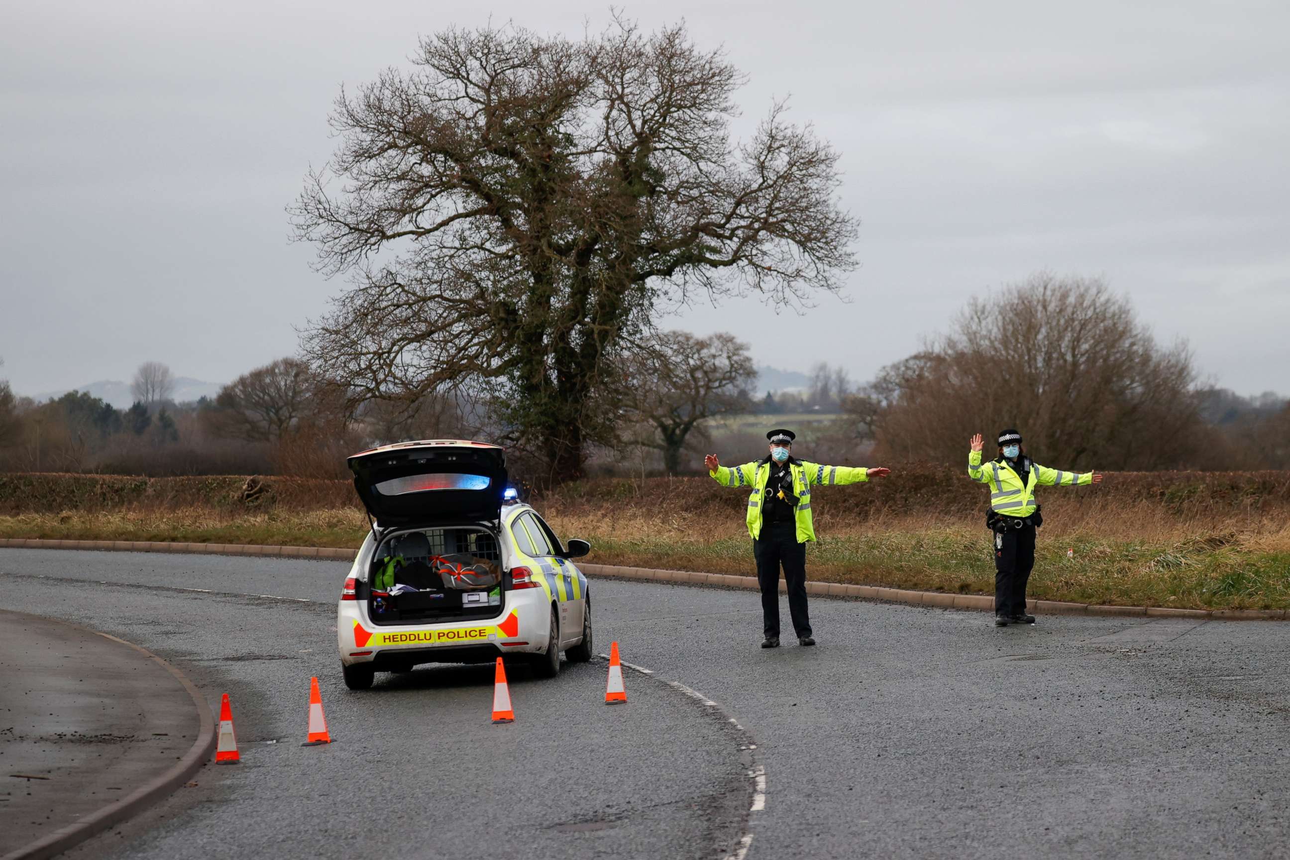 UK vaccine plant evacuated after 'suspicious package' found - ABC News