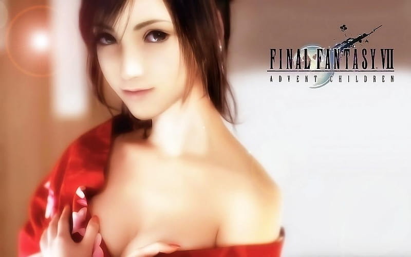 Tifa Lockhart, ff7, pretty, games, cg, dark hair, final fantasy 7 ...