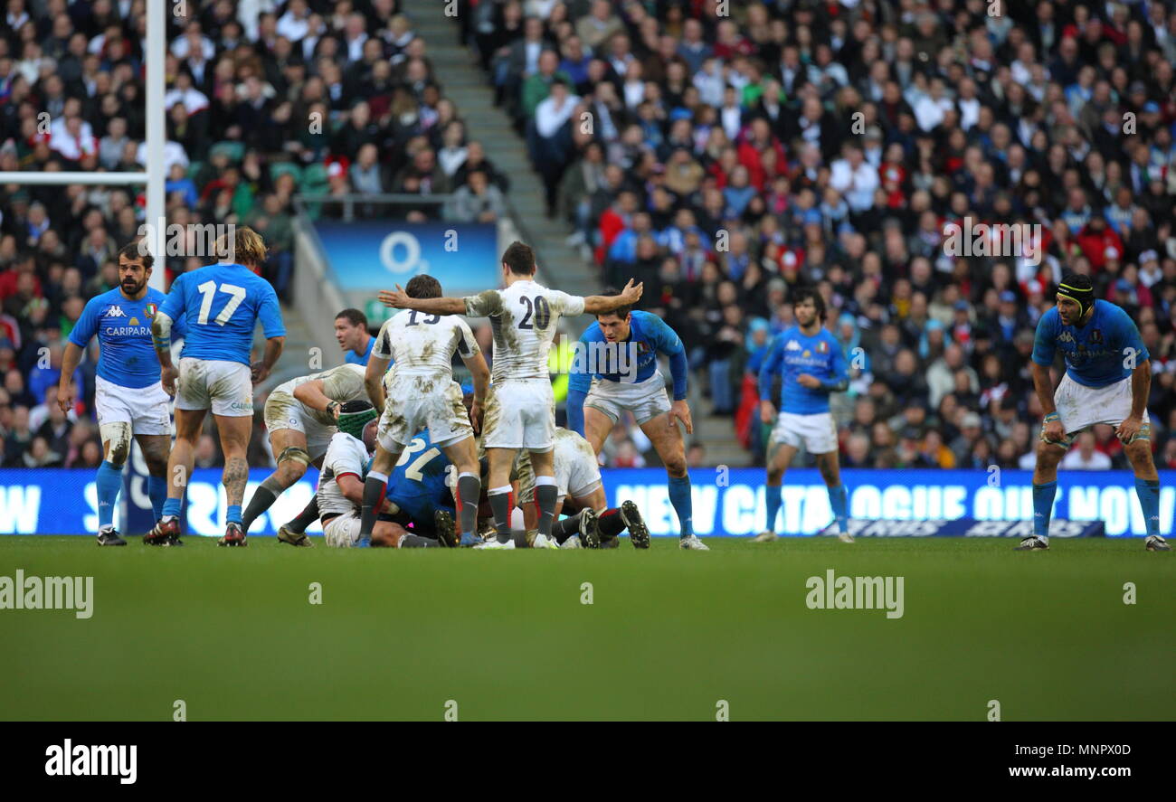 xxxxx of England during the England vs. Italy RBS 6 Nations ...