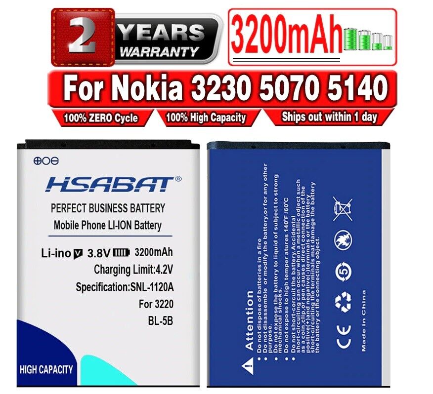 Battery for Nokia BL-xx, BP-xx, BLC-2, BLD-3, BLB-2 | eBay