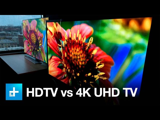 4K UHD TV vs. 1080p HDTV - Side by Side Comparison - YouTube