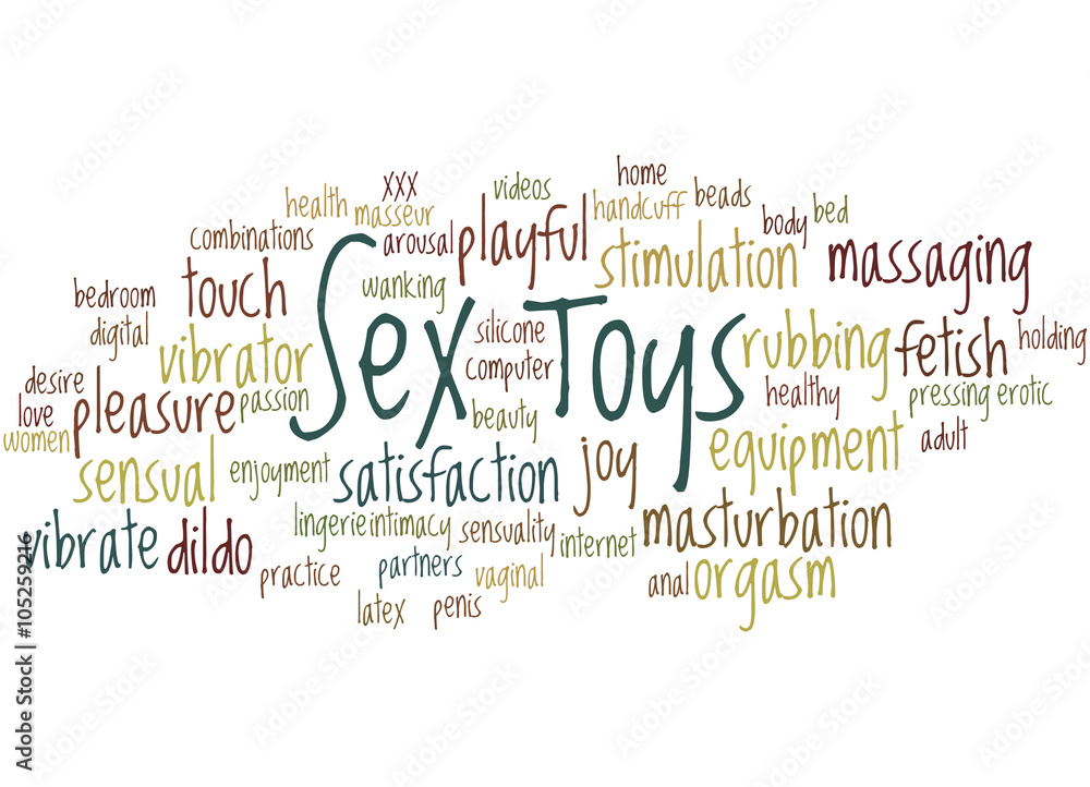 Sex Toys, word cloud concept 9 Stock Illustration | Adobe Stock