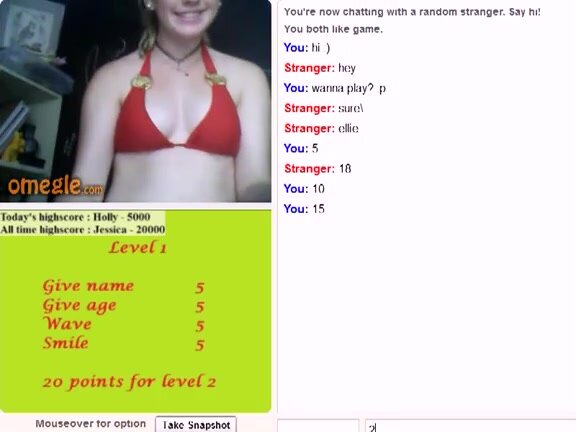 Omegle Game Ellie