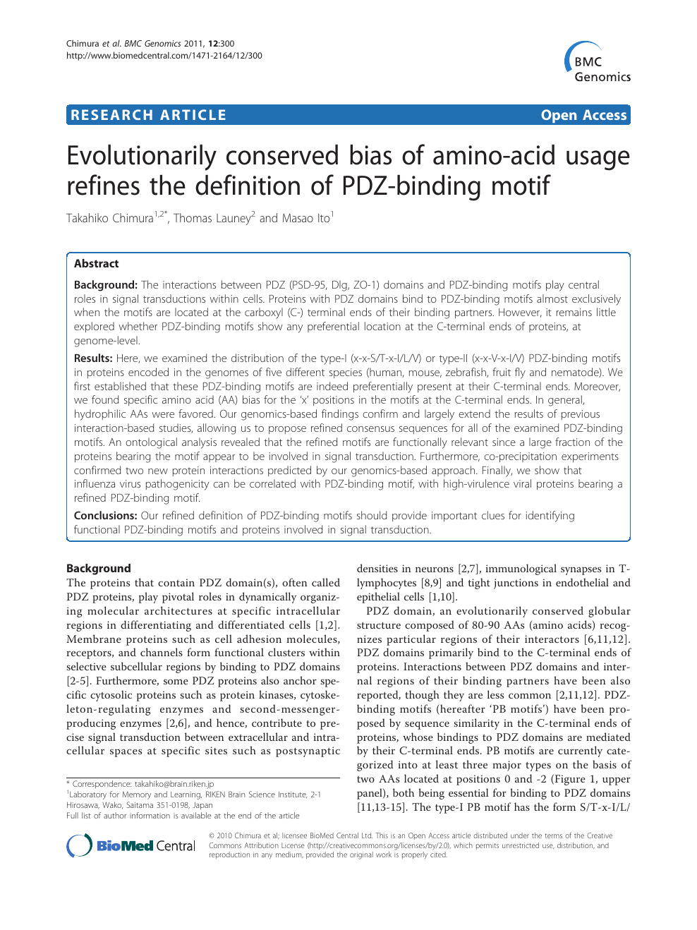 Evolutionarily conserved bias of amino-acid usage refines the ...