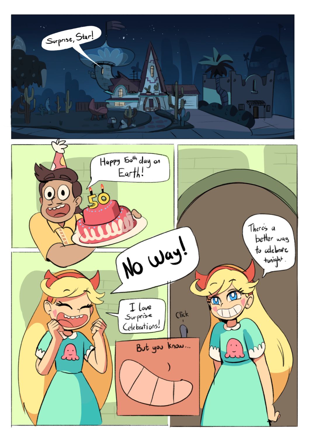 Star vs. the forces of evil XXX porn comics online