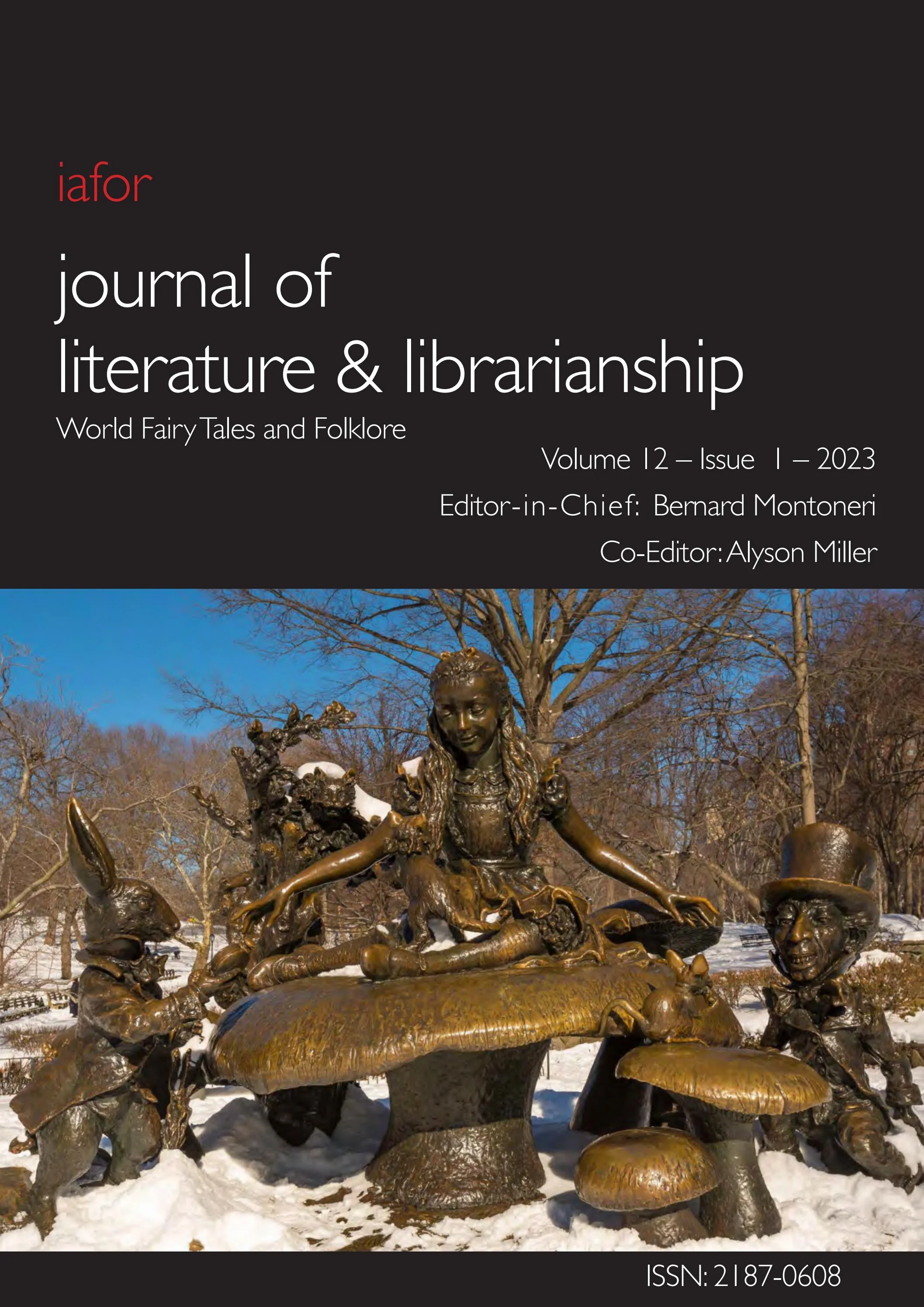 IAFOR Journal of Literature & Librarianship: Volume 12 – Issue 1 ...