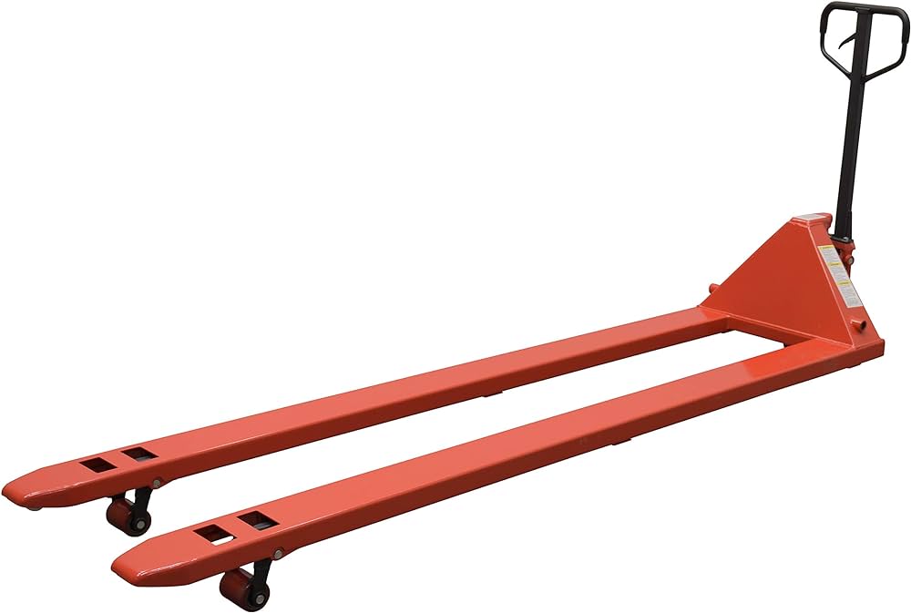 Vestil PM4-2796 Full-Featured Pallet Truck, 4,000 lb. Capacity, 96 ...